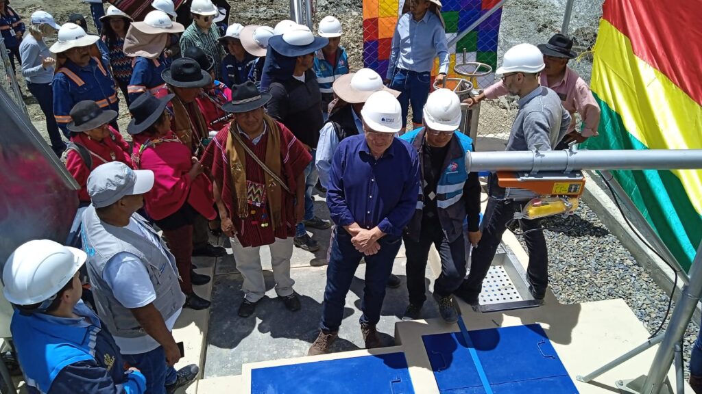 Promoviendo el acceso universal al agua y saneamiento. Avanzan obras y servicios en Chicani Chinchaya