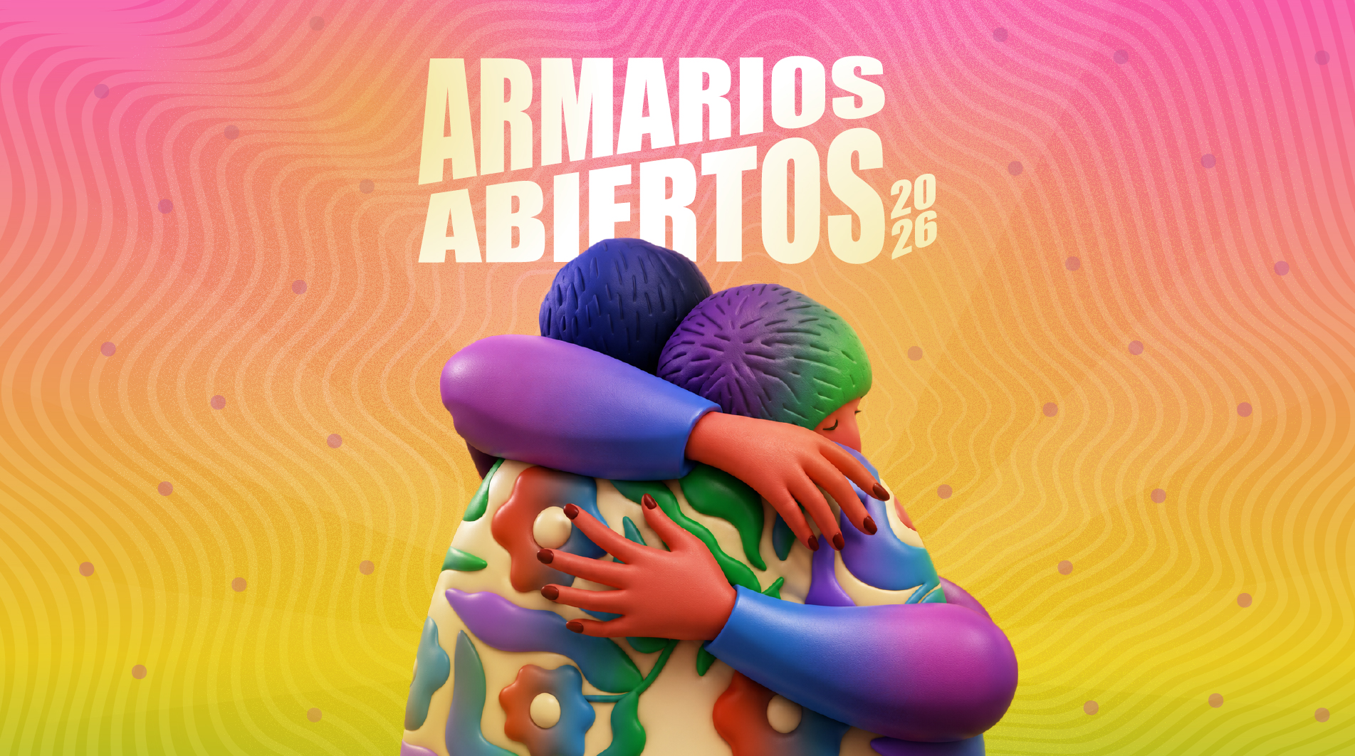 Cartel promocional del evento Armarios Abiertos