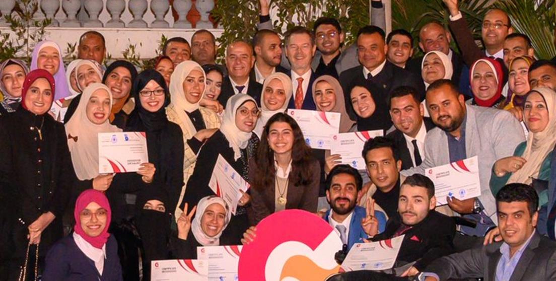 España apoya a jóvenes emprendedores en Egipto a través del proyecto \u201cBe a Creative Entrepreneur\u201d