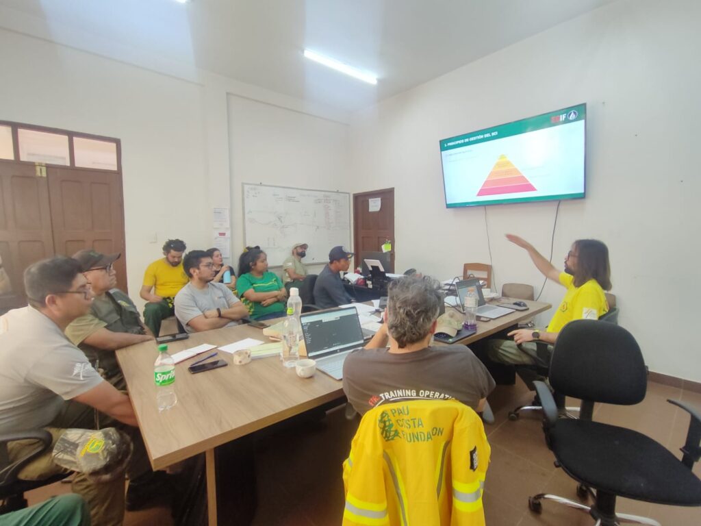 Foto 2 de la noticia Instituciones bolivianas y españolas colaboran para fortalecer la Gestión de Incendios Forestales en la Chiquitanía – EGIF